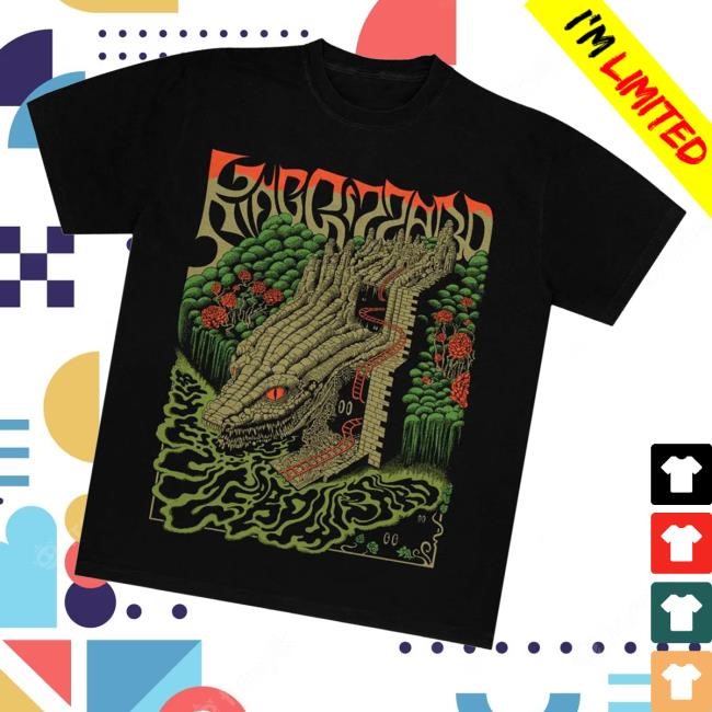 (P)Doom Records Merch King Gizzard And The Lizard Wizard Evil River Shirts